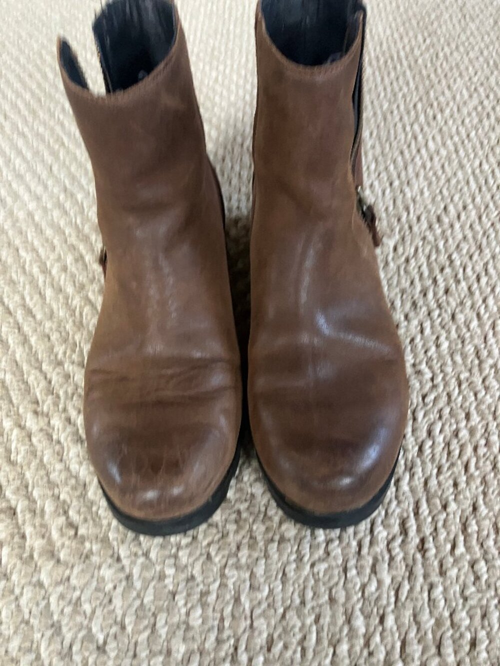 Sorel Emilie II Zip Waterproof Leather Boots Size 8